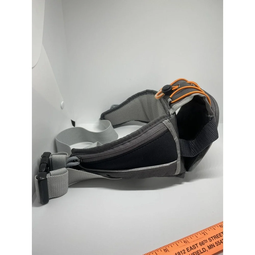 Sportline Trail Tracker Fanny Pack Hydration‎ Hip Waist Adjustable Gray Black